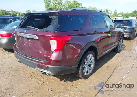 2022 Ford Explorer Platinum from USA, damaged, VIN 1FM5K8HC4NGA89286